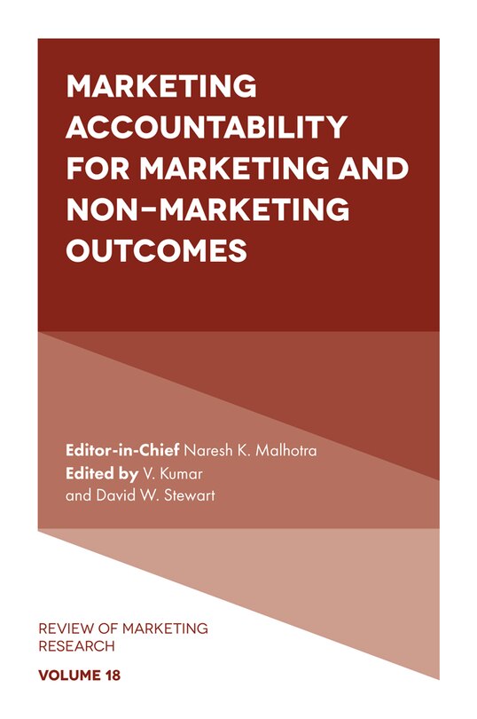 Front cover_Marketing Accountability for Marketing and Non-Marketing Outcomes