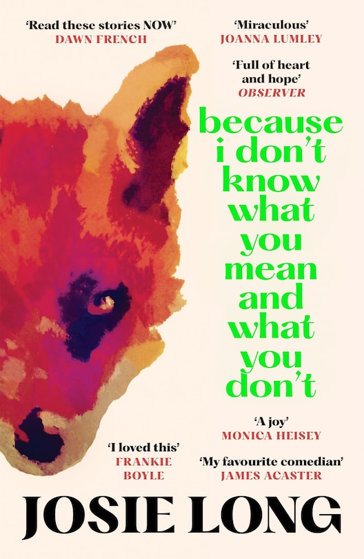 Front cover_Because I Don't Know What You Mean and What You Don't