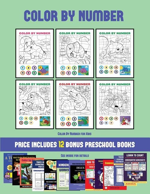 Couverture_Color By Number for Kids (Color by Number)