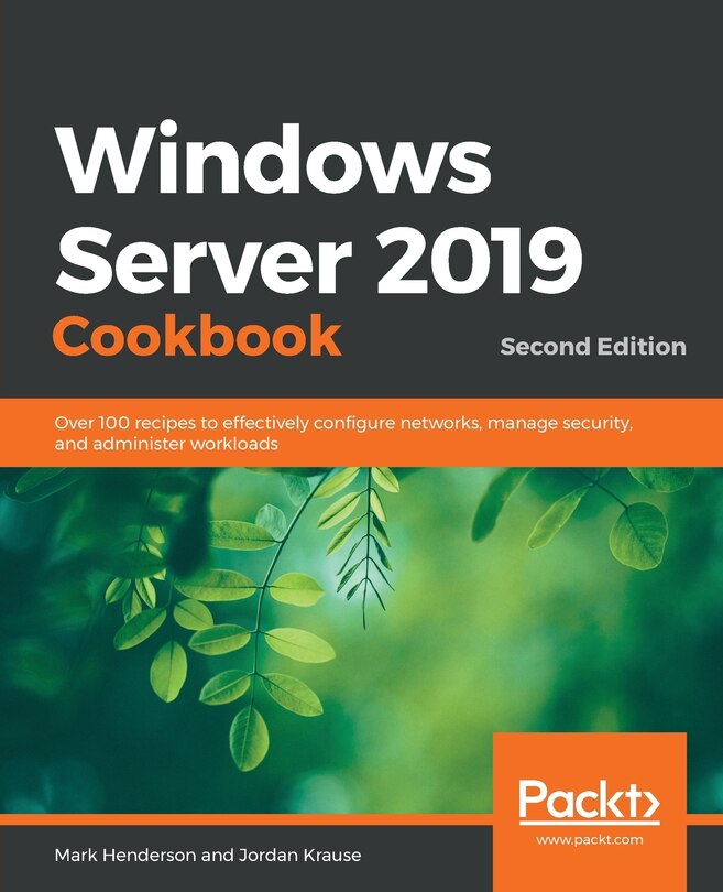 Front cover_Windows Server 2019 Cookbookm - Second Edition