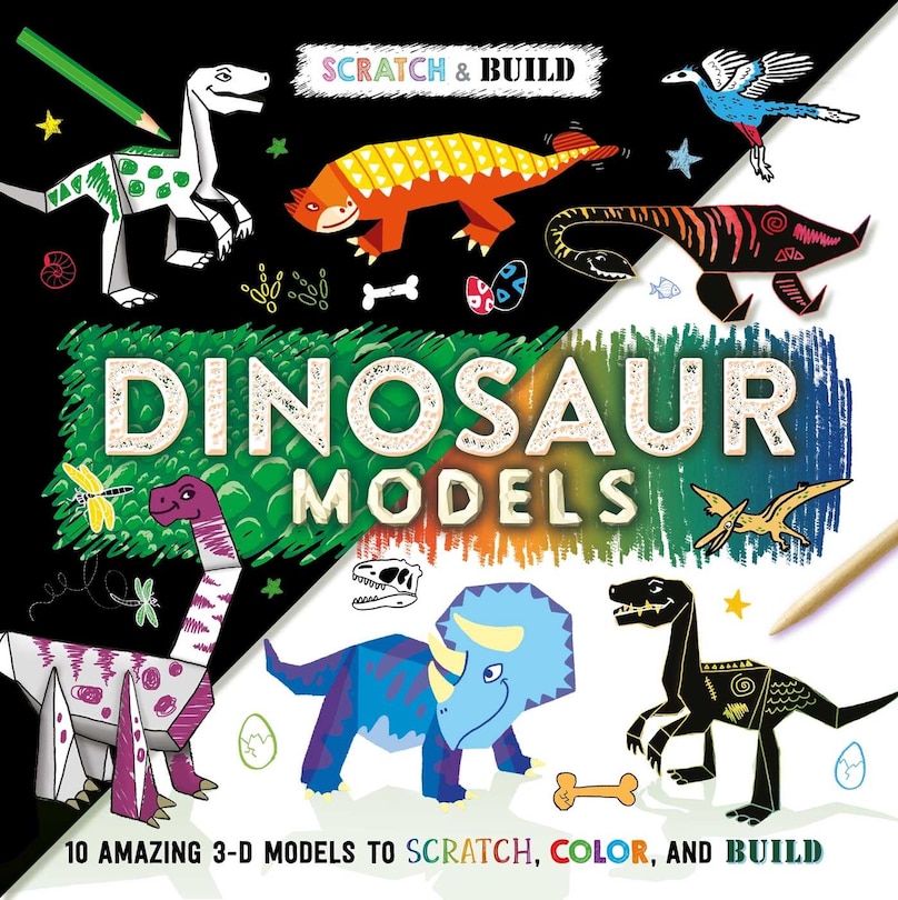 Front cover_Scratch & Build: Dinosaur Models