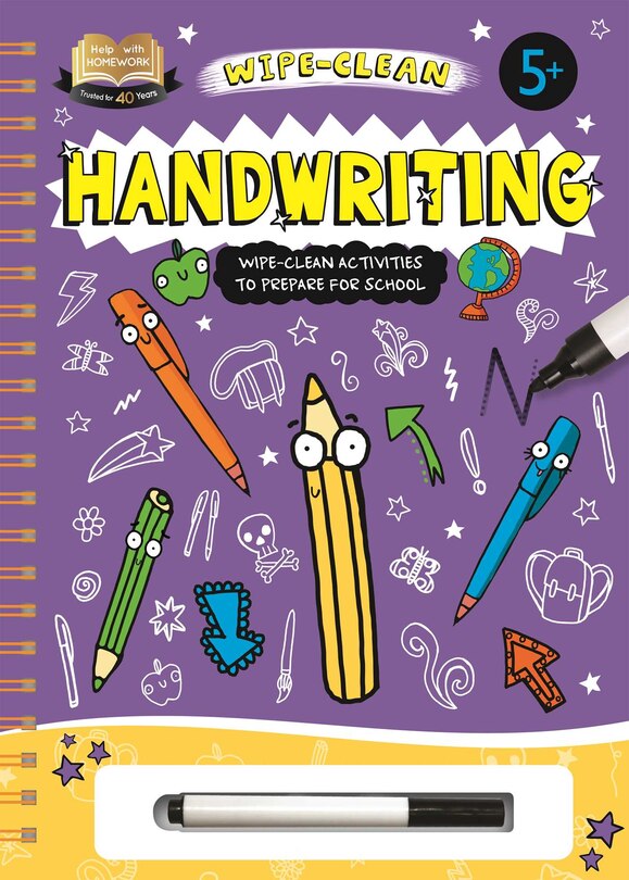 Couverture_Help With Homework: Handwriting-Wipe-Clean Activities to Prepare for School