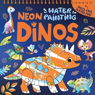 Front cover_Water Painting: Neon Dinos