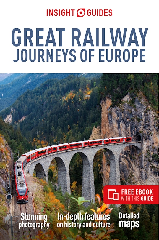 Couverture_Insight Guides Great Railway Journeys of Europe: Travel Guide with eBook
