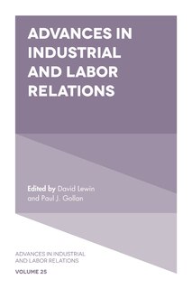 Front cover_Advances in Industrial and Labor Relations