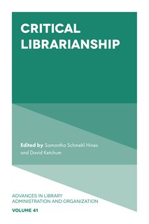 Front cover_Critical Librarianship