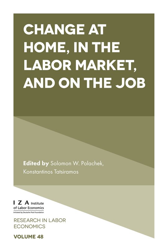 Front cover_Change at Home, in the Labor Market, and on the Job
