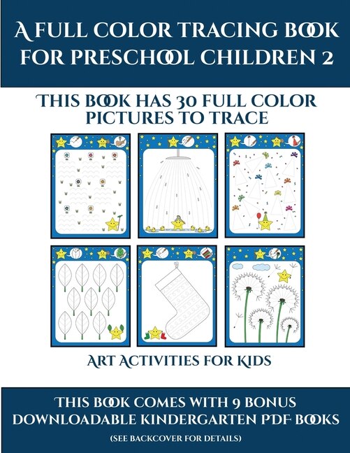 Couverture_Art Activities For Kids (a Full Color Tracing Book For Preschool Children 2)