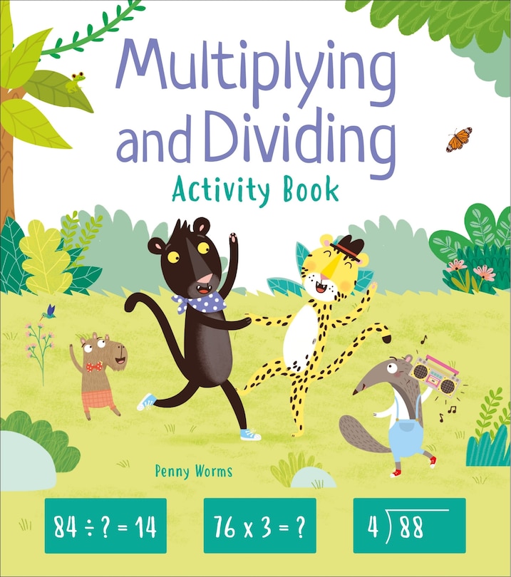 Couverture_Multiplying And Dividing Activity Book