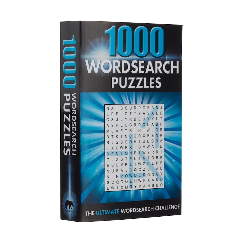Front cover_1000 Wordsearch Puzzles