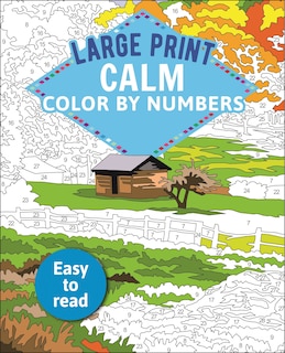 Couverture_Large Print Calm Color By Numbers
