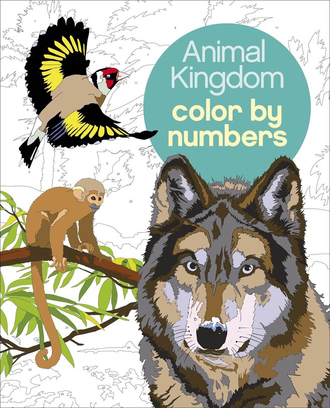 Front cover_Animal Kingdom Color By Numbers