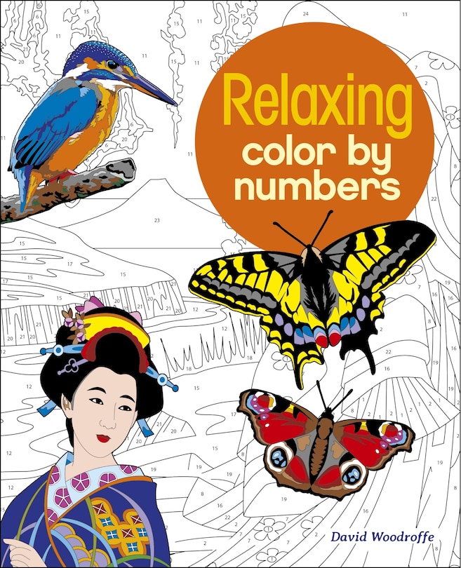 Front cover_Relaxing Color By Numbers