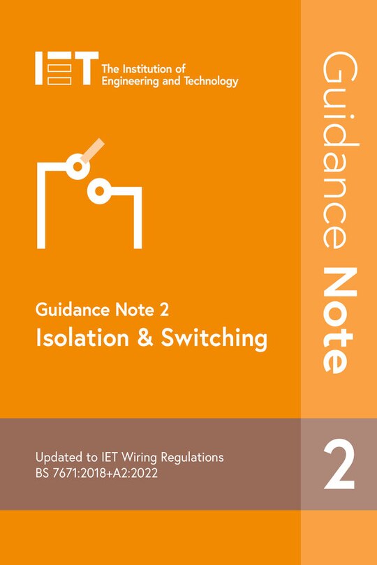 Front cover_Guidance Note 2: Isolation & Switching