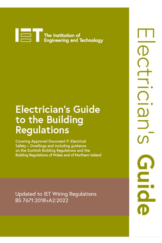 Front cover_Electrician's Guide To The Building Regulations