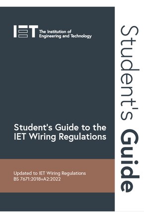 Student's Guide To The Iet Wiring Regulations