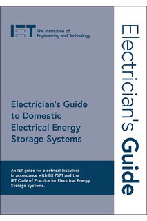 Front cover_Electrician's Guide to Domestic Electrical Energy Storage Systems