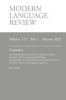 Couverture_Modern Language Review (117