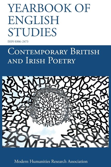 Front cover_Contemporary British and Irish Poetry (Yearbook of English Studies (51) 2021)