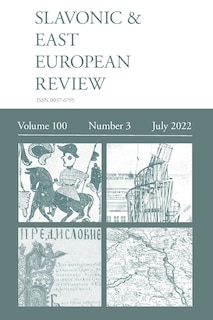 Front cover_Slavonic & East European Review (100