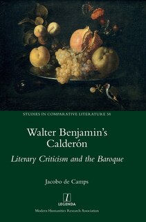 Couverture_Walter Benjamin's Calderón