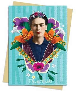 Front cover_Frida Kahlo Blue Greeting Card