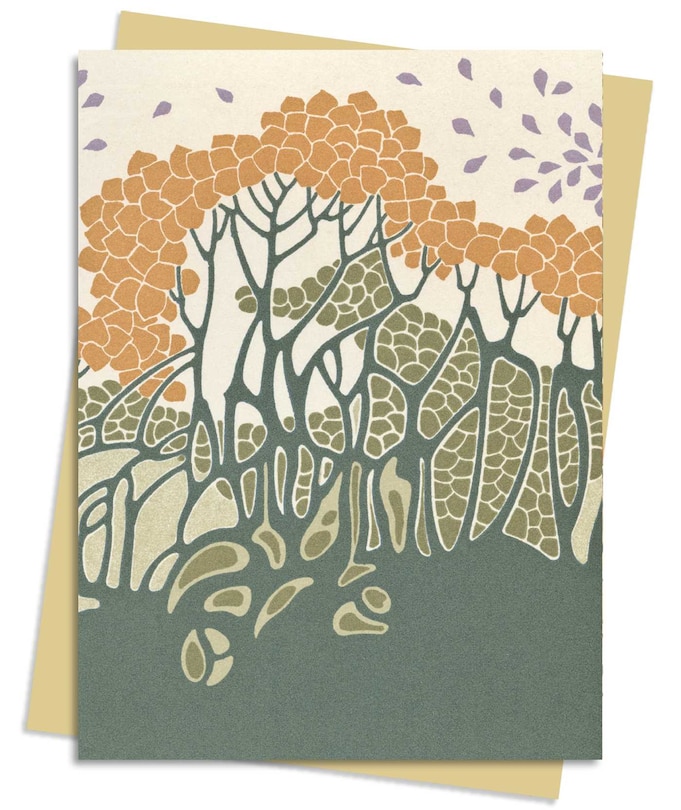 Couverture_Autumn Leaves (art Nouveau) Greeting Card Pack