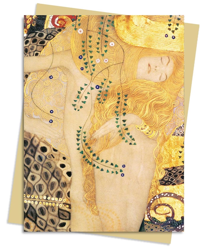Front cover_Gustav Klimt: Water Serpents I Greeting Card Pack
