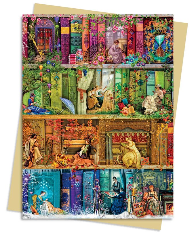 Couverture_Aimee Stewart: A Stitch In Time Bookshelf Greeting Card Pack