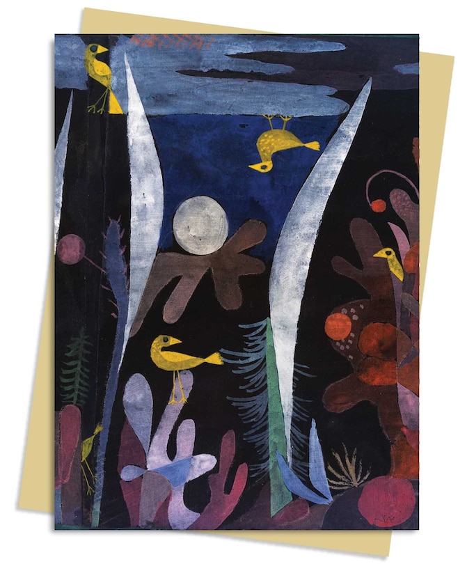 Couverture_Paul Klee: Landscape Yellow Birds Greeting Card Pack