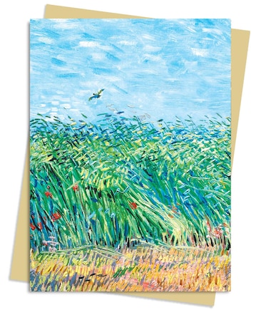 Vincent van Gogh: Wheat Field with a Lark Greeting Card Pack: Pack of 6