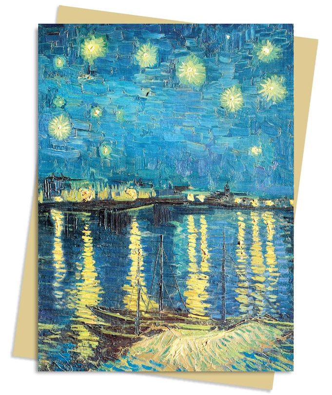 Vincent van Gogh: Starry Night over the Rhône Greeting Card Pack: Pack of 6