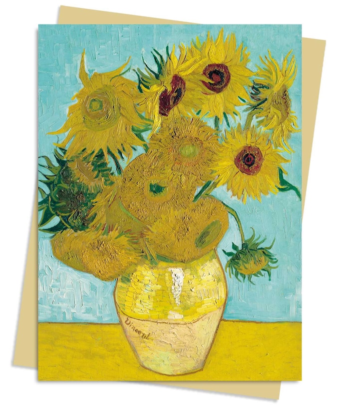 Front cover_Vincent van Gogh: Sunflowers Greeting Card Pack