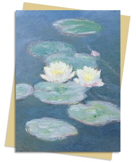 Couverture_Water Lilies Evening (monet) Greeting Card Pack