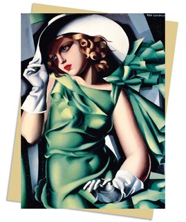 Couverture_Tamara De Lempicka: Young Lady With Gloves, 1930 Greeting Card Pack