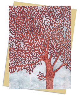 Front cover_Janine Partington: Copper Foil Tree Greeting Card Pack