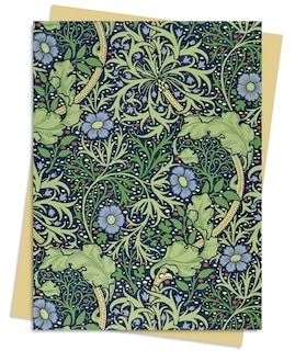 Front cover_William Morris: Seaweed Wallpaper Greeting Card Pack