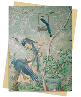 Front cover_John James Audubon: 'A Pair of Magpies' from The Birds of America Greeting Card Pack