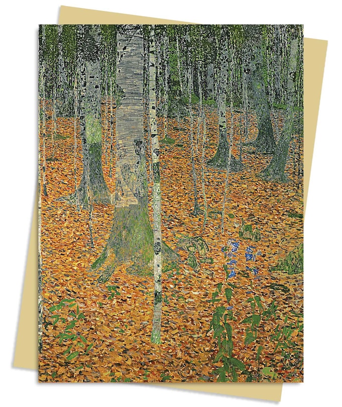 Front cover_Gustav Klimt: The Birch Wood Greeting Card Pack