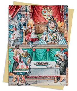 Front cover_Alice and the Queen of Hearts Greeting Card Pack