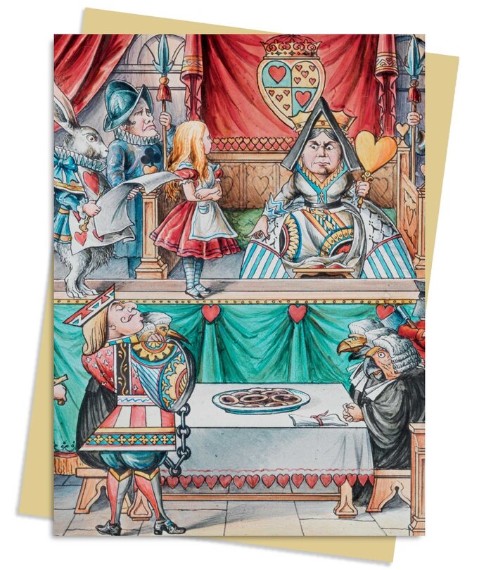 Front cover_Alice and the Queen of Hearts Greeting Card Pack