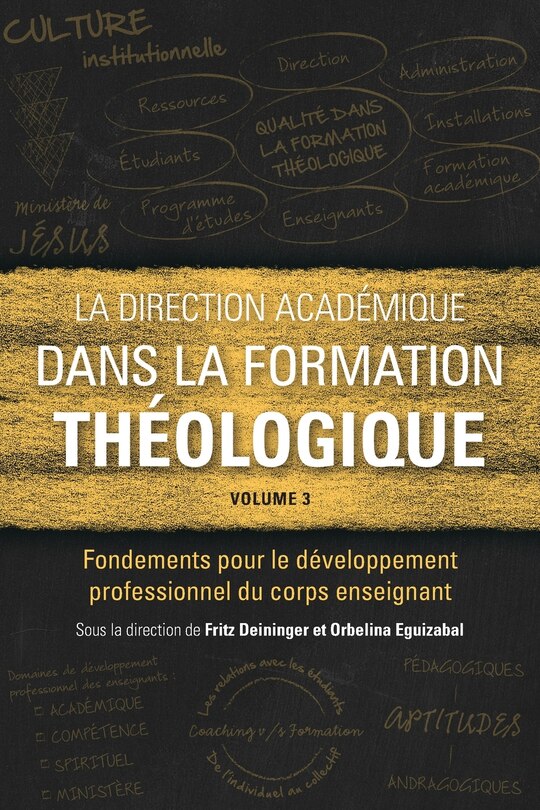 Couverture_La direction académique dans la formation théologique, volume 3