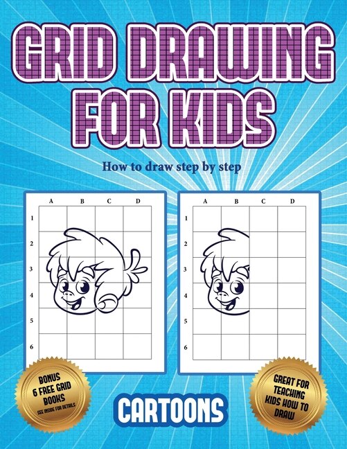 Front cover_How To Draw Step By Step (learn To Draw - Cartoons)