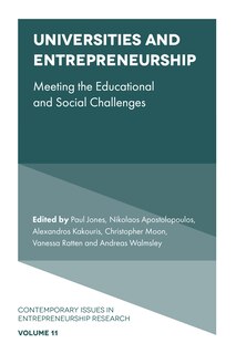 Front cover_Universities and Entrepreneurship