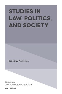 Front cover_Studies in Law, Politics, and Society