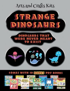 Couverture_Arts And Crafts Kits (strange Dinosaurs - Cut And Paste)
