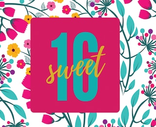 Couverture_Happy 16th Birthday Guest Book (landscape ~ Hardcover)