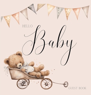 Couverture_Bear Baby Shower Guest Book (hardback)