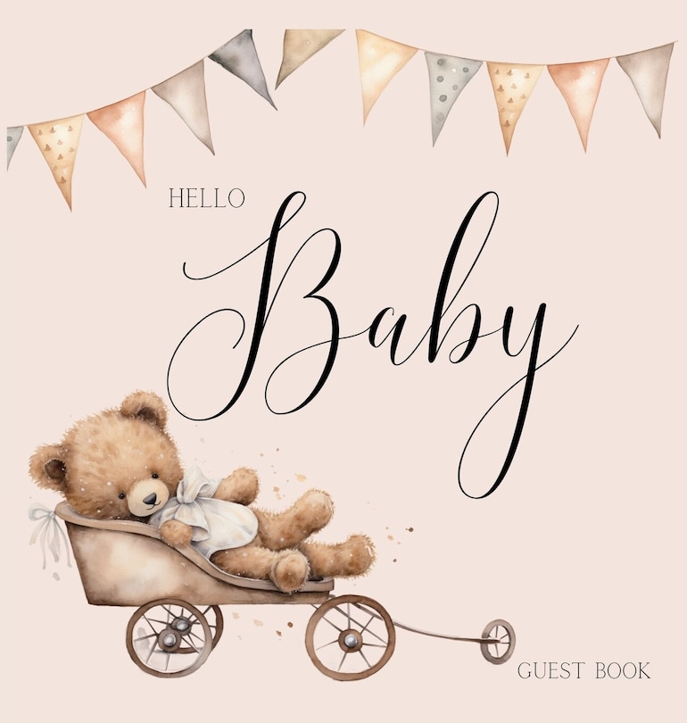 Couverture_Bear Baby Shower Guest Book (hardback)