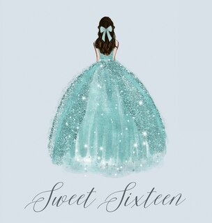 Front cover_Sweet sixteen guest book, party Guest book, birthday party guest book to sign